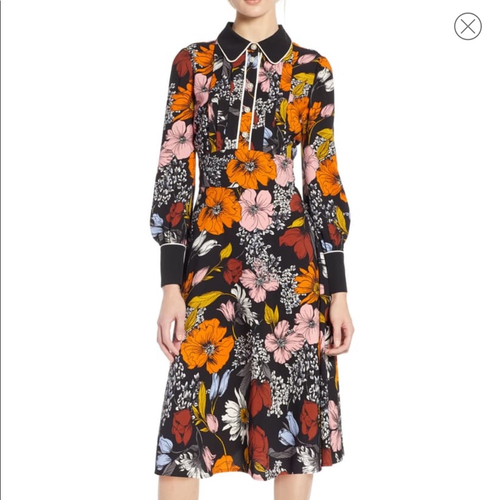 HALOGEN x Atlantic-Pacific Floral Print A-Line
